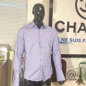 Thomas Pink slim fit Shirt long sleeve size 15 1/2'' 100% cotton